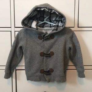 Warm Toddler Boy Hooded Jacket